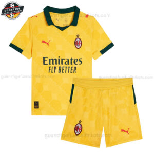 AC Milan Drittestrikot-Set für Kinder 2025/26