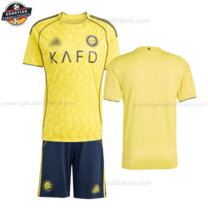 Al Nassr Heimtrikot-Set für Kinder 2025/26