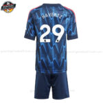 Arsenal HAVERTZ 29 Auswärtstrikot-Set für Kinder 2025/26