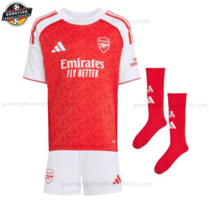 Arsenal Heimtrikot-Set für Kinder 2025/26