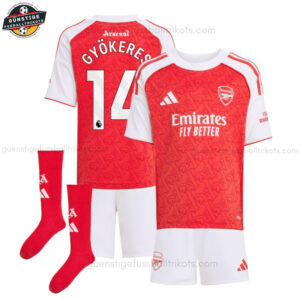 Arsenal GYÖKERES 14 Heimtrikot-Set für Kinder 2025/26
