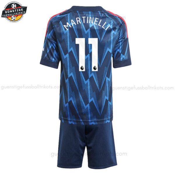 Arsenal MARTINELLI 11 Auswärtstrikot-Set für Kinder 2025/26