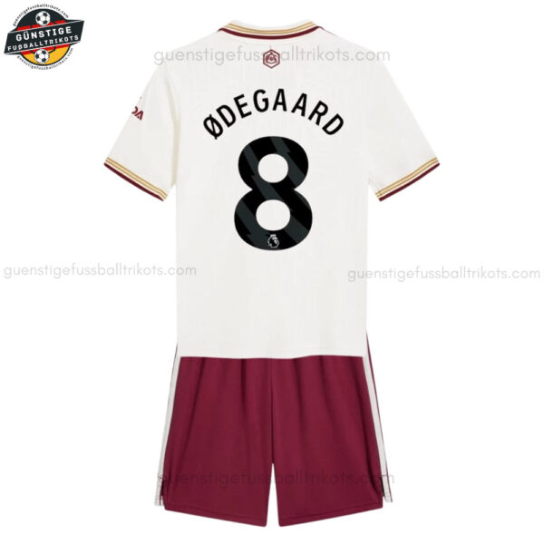 Arsenal ØDEGAARD 8 Ausweichtrikot-Set für Kinder 2025/26