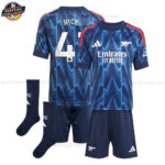Arsenal RICE 41 Auswärtstrikot-Set für Kinder 2025/26