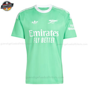 Arsenal Herren Dritter Torwart Fußballtrikot 25/26 - Front view