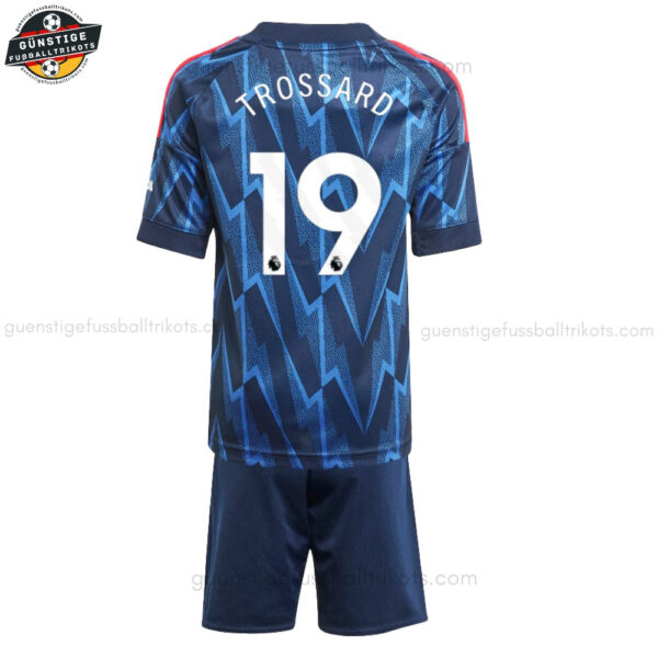 Arsenal TROSSARD 19 Auswärtstrikot -Set für Kinder 2025/26