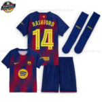 FC Barcelona RASHFORD 14 Heimtrikot-Set für Kinder 2025/26