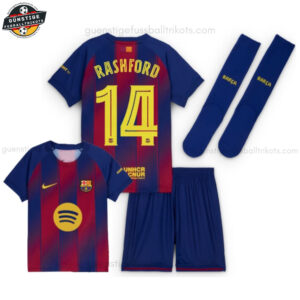 FC Barcelona RASHFORD 14 Heimtrikot-Set für Kinder 2025/26