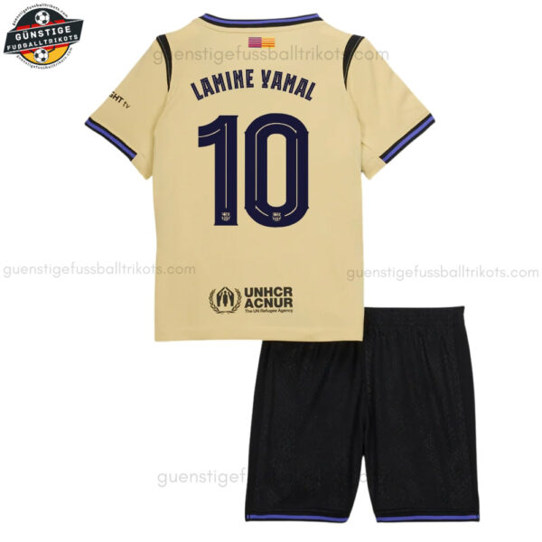FC Barcelona LAMINE YAMAL 10 Auswärtstrikot-Set für Kinder 2025/26