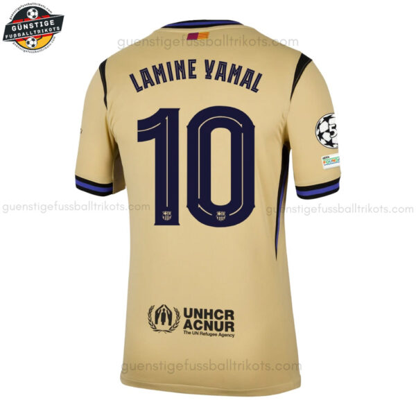 FC Barcelona LAMINE YAMAL 10 Auswärtstrikot für Herren 2025/26