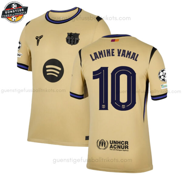 FC Barcelona LAMINE YAMAL 10 Auswärtstrikot für Herren 2025/26