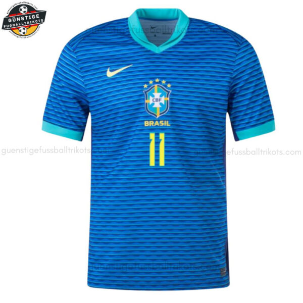 Brasilien RAPHINHA 11 Auswärtstrikot für Herren 2024/25