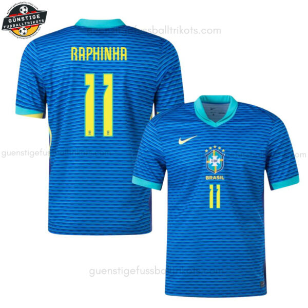 Brasilien RAPHINHA 11 Auswärtstrikot für Herren 2024/25