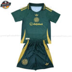 Celtic Grünes Konzepttrikot-Set für Kinder 2025/26 - Fan Version