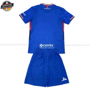 Cruz Azul Heimtrikot Kinder Set 25/26 - Back view
