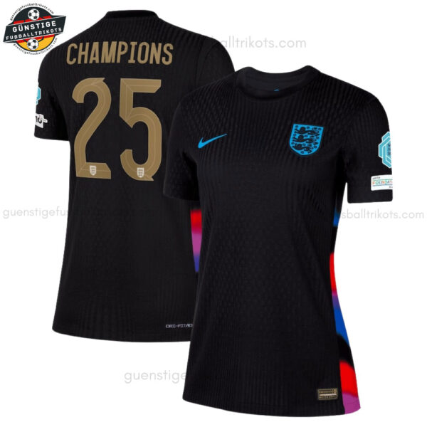 England Lionesses CHAMPIONS 25 Auswärtstrikot für Frauen 2025/26