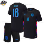 England Lionesses KELLY 18 Auswärtstrikot-Set für Kinder 2025/26