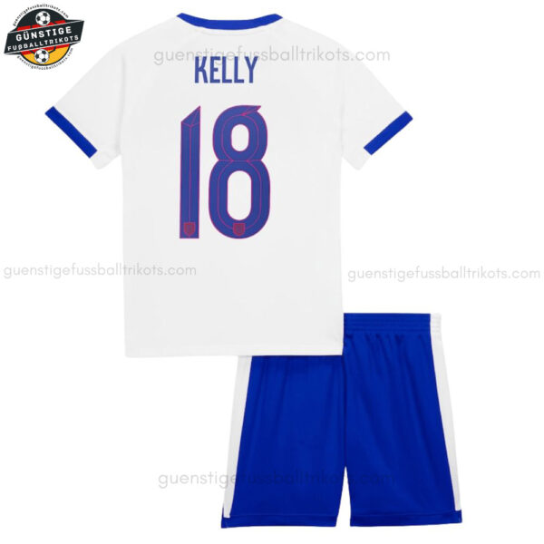 England Lionesses KELLY 18 Heimtrikot-Set für Kinder 2025/26