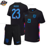 England Lionesses RUSSO 23 Auswärtstrikot-Set für Kinder 2025/26