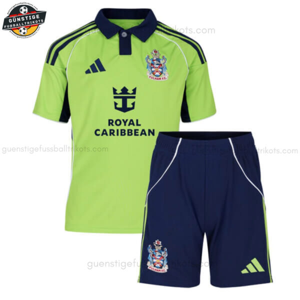 Fulham United Auswärtstrikot-Set für Kinder 2025/26