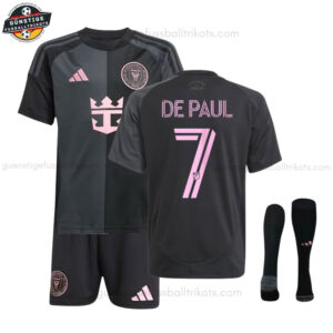 Inter Miami DE PAUL 7 Auswärtstrikot-Set für Kinder & Herren 2025/26