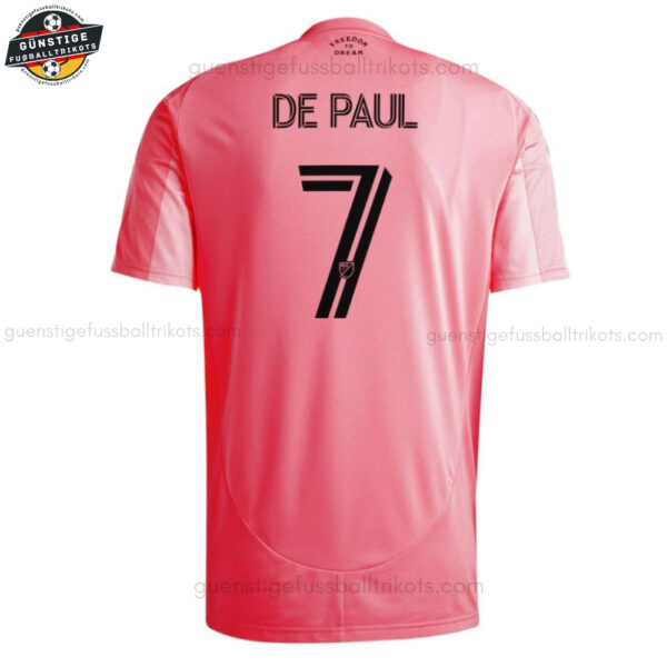 Inter Miami DE PAUL 7 Heimtrikot für Herren 2025/26