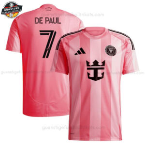 Inter Miami DE PAUL 7 Heimtrikot für Herren 2025/26