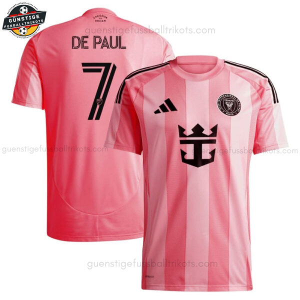 Inter Miami DE PAUL 7 Heimtrikot für Herren 2025/26