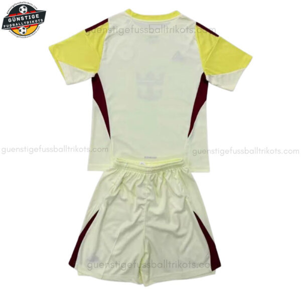 Inter Miami Gelbes Torwarttrikot-Set für Kinder 2025/26