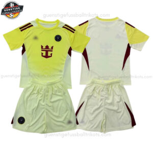 Inter Miami Gelbes Torwarttrikot-Set für Kinder 2025/26