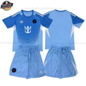 Inter Miami Blaues Torwarttrikot-Set für Kinder 2025/26