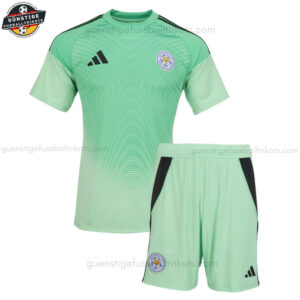 Leicester City Torwarttrikot-Set für Kinder 2025/26