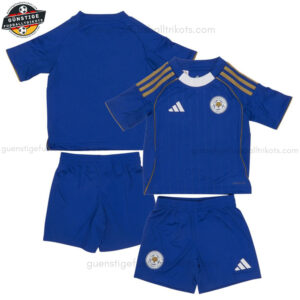 Leicester City Heimtrikot-Set für Kinder 2025/26