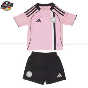 Leicester City Drittes Trikot-Set für Kinder 2025/26 - Front view
