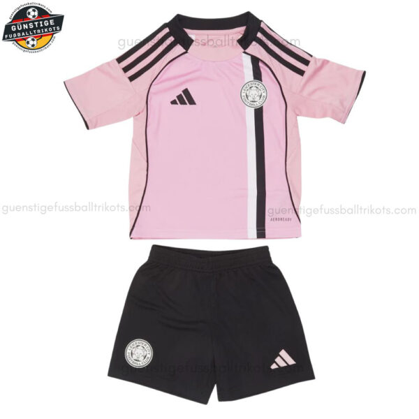 Leicester City Ausweichtrikot-Set für Kinder 2025/26