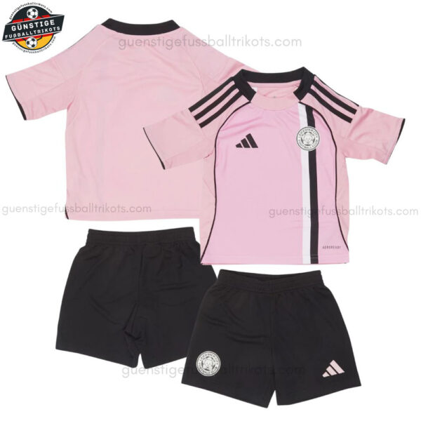 Leicester City Ausweichtrikot-Set für Kinder 2025/26