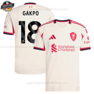 Liverpool GAKPO 18 Auswärtstrikot für Herren 2025/26