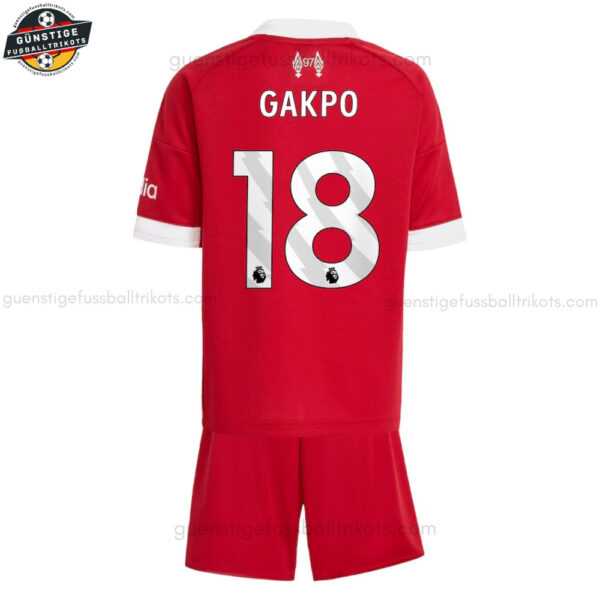 Liverpool GAKPO 18 Heimtrikot-Set für Kinder 2025/26