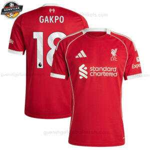 Liverpool GAKPO 18 Heimtrikot für Herren 2025/26