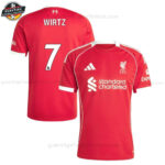 Liverpool WIRTZ 7 Heimtrikot für Herren 2025/26