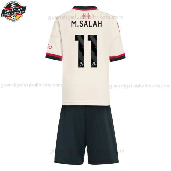 Liverpool M.SALAH 11 Auswärtstrikot-Set für Kinder 2025/26