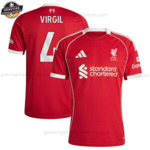 Liverpool VIRGIL 4 Heimtrikot für Herren 2025/26