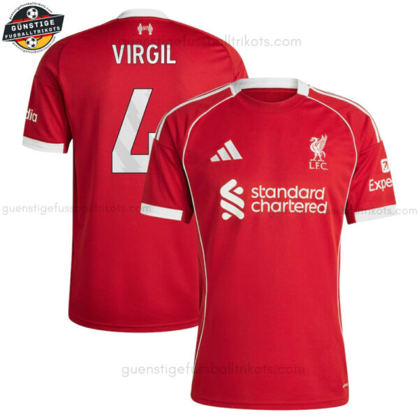 Liverpool VIRGIL 4 Heimtrikot für Herren 2025/26