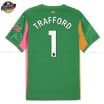 Manchester City TRAFFORD 1 Grünes Torwarttrikot für Herren 2025/26