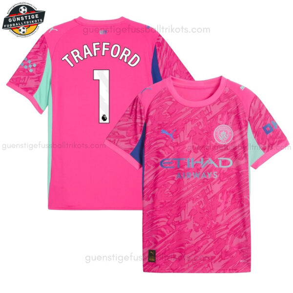 Manchester City TRAFFORD 1 Rosa Torwarttrikot für Herren 2025/26