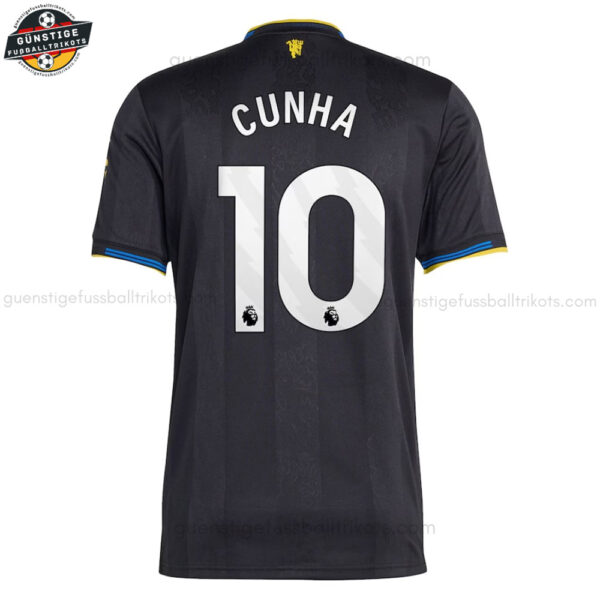 Manchester United CUNHA 10 Ausweichtrikot für Herren 2025/26