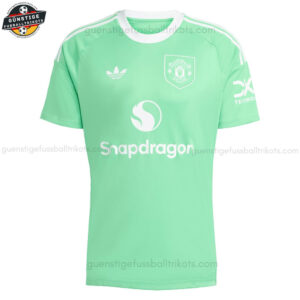 Manchester United Grünes Torwarttrikot für Herren 2025/26 - Front view