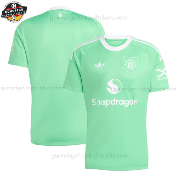 Manchester United Grünes Torwarttrikot für Herren 2025/26