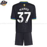 Manchester United MAINOO 37 Ausweichtrikot-Set für Kinder 2025/26