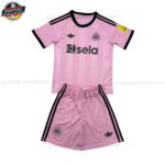 Newcastle Rosa Torwarttrikot-Set für Kinder 2025/26